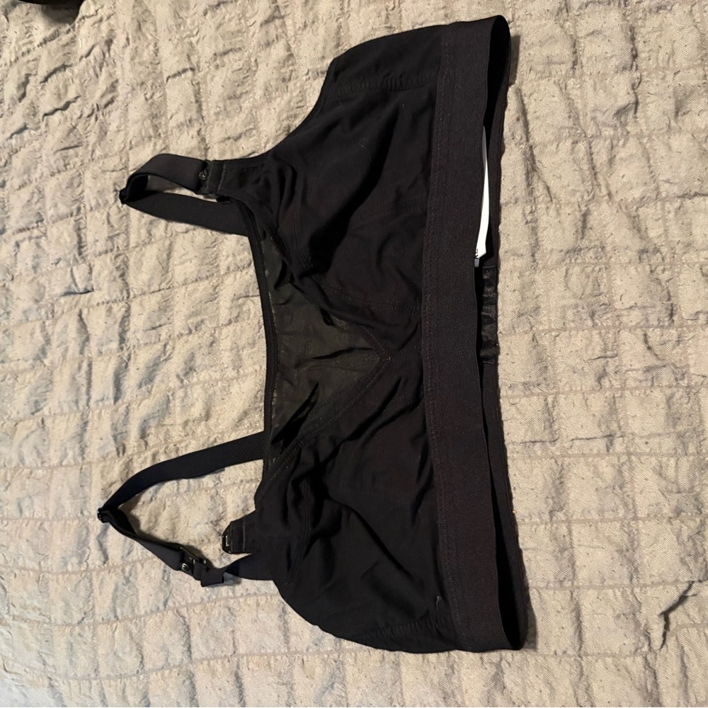 Momcozy Nursing Bra Black Wireless Comfort Bra‎ Size XL (0977)